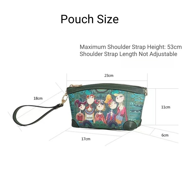 Modern Lady Multi-Purpose Handheld Bag - 2024 Mini Shoulder Crossbody Cosmetic Pouch