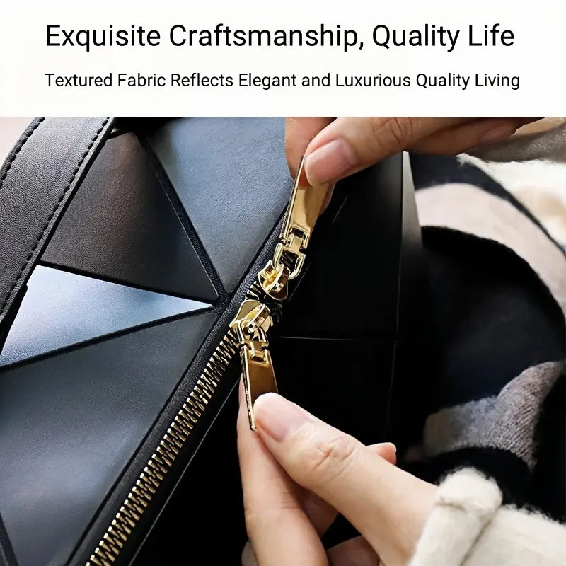 New Foldable Cosmetic Bag - Large Capacity Portable Handheld Toiletry and Storage Bag for Women